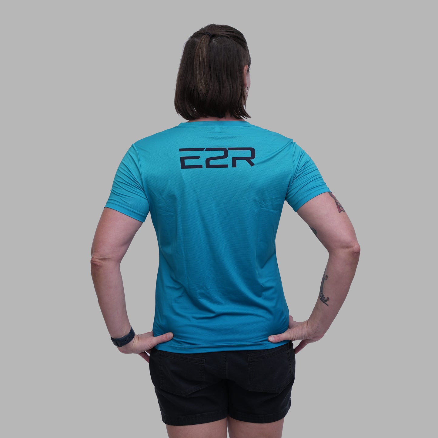 Women's Raise The Bar Running Shirt - Dark Teal