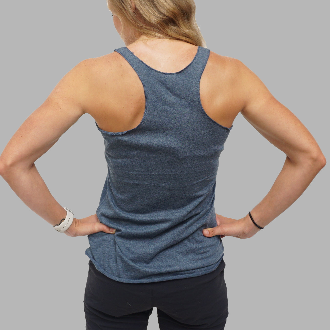 Indigo Racerback Tank Top