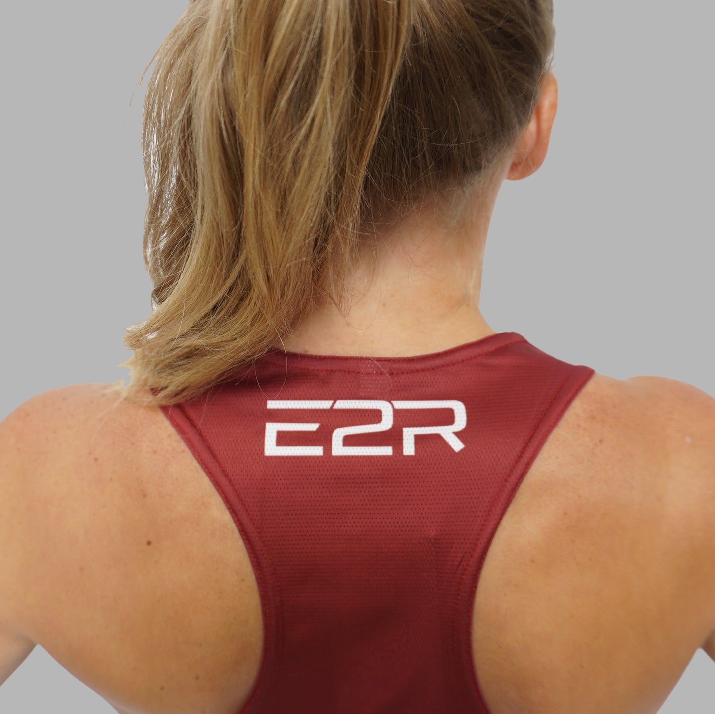 Racerback Red Run Singlet