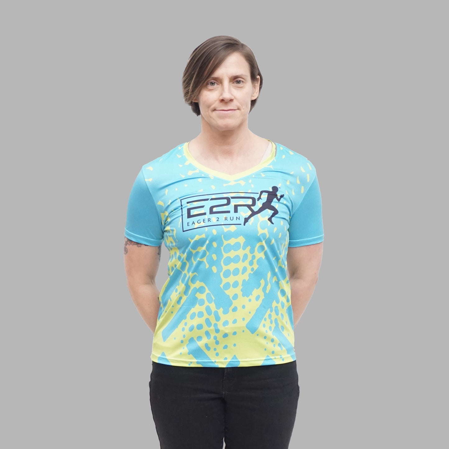 Women's Splatter Running Shirt