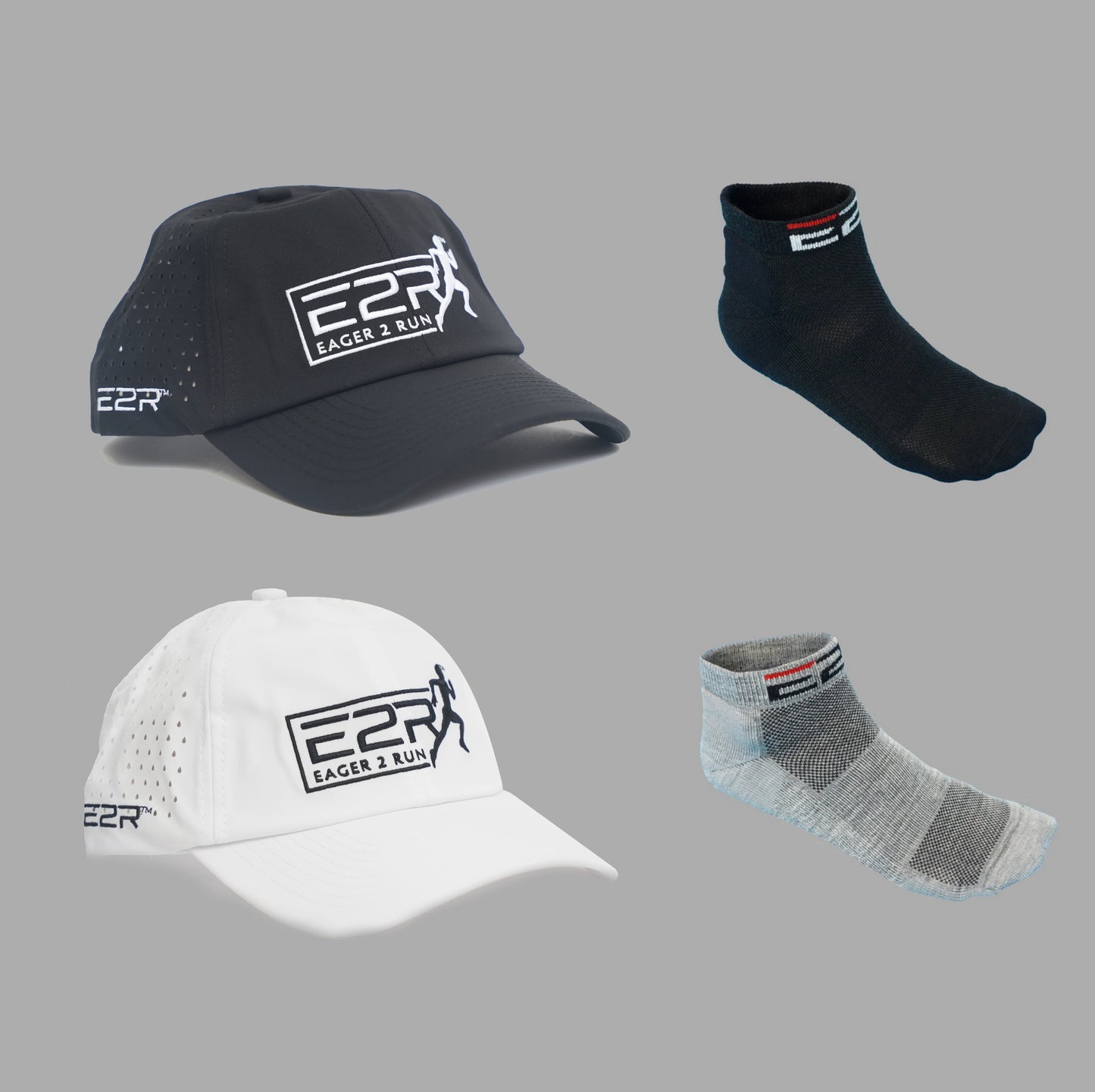 Perforated Performance Hat With Free Socks